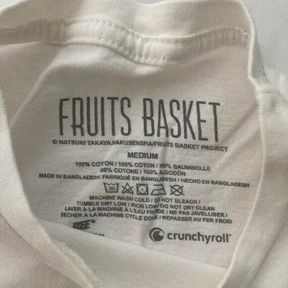 Fruits Basket Kyo Sohma Tee Shirt White Unisex Medium - Picture 5 of 6